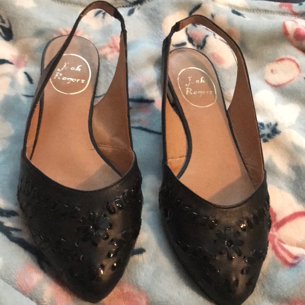 Jack Rogers Flat Sling Back